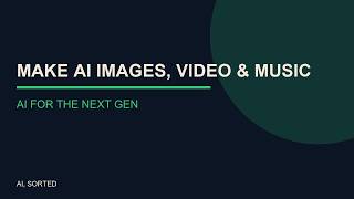 Make AI Images, Video & Music — The Creative Tools Explained (AI, Sorted)