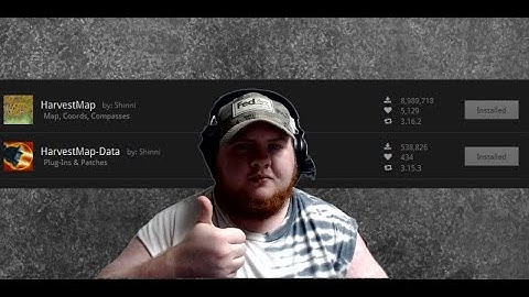 Harvest Map reference video for ESO