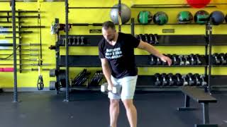 Dumbbell Bear Complex