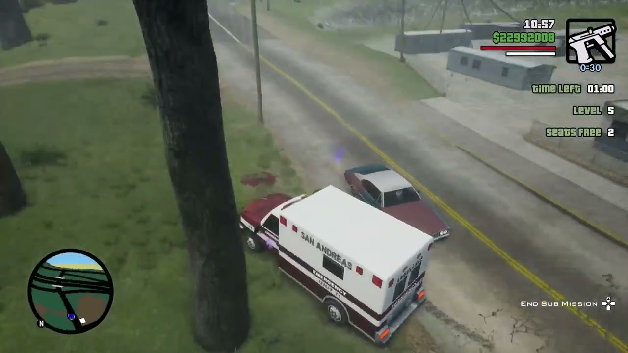GTA SA definitive edition PS5 . part 33 Parmedic Mission