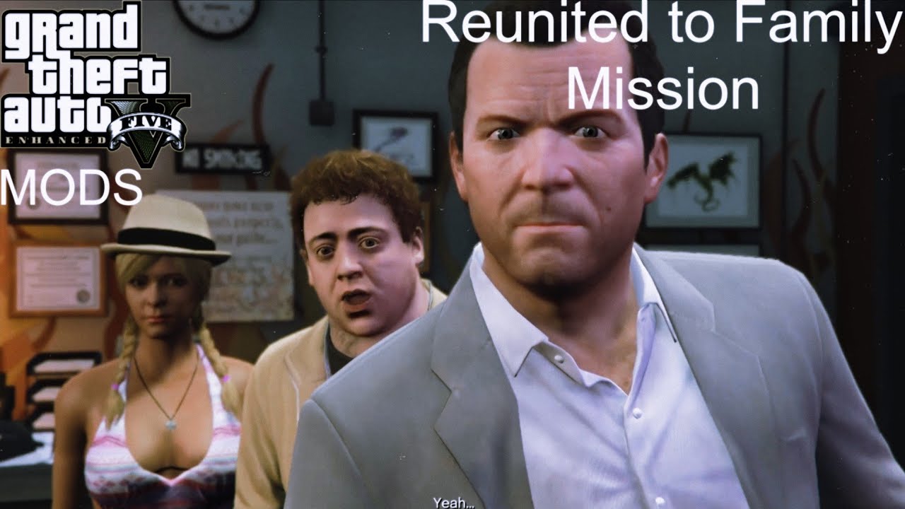 GTA 5 Enhanced with mods | Reuniting to Family | Lanow (Back Body)