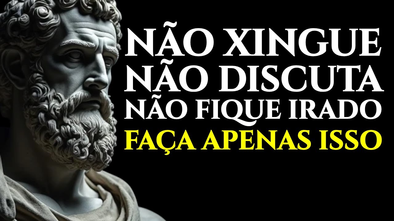 COMO NUNCA MAIS FICAR IRRITADO E INCOMODADO COM NINGUÉM | ESTOICISMO 🏛️