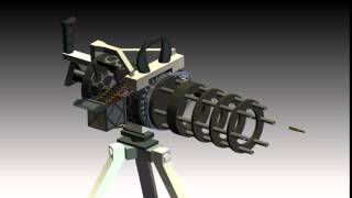 ME 1770 Minigun Animation