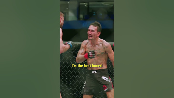 Max Holloway was on a WHOLE DIFFERENT LEVEL 😤