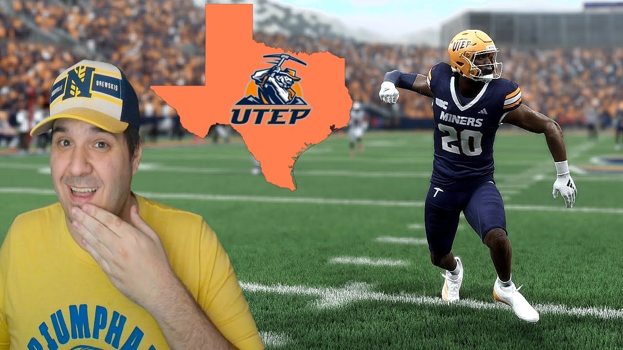 Two Quarterback Set UTEP's New Two QB System Takes Texas By Storm! College Football 25 ...