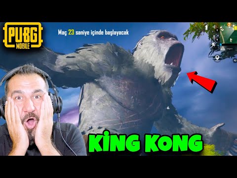 PUBG MOBİLE KİNG KONG ÜZERİME BASTI! DEV YENGEÇLERLE SAVAŞTIK! | ÜMİDİ İLE PUBG MOBİLE OYNUYORUZ