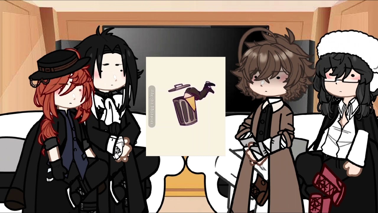 🎄 Реакция бродячие псы на Ацуши как Клеус [1/1] 🎄