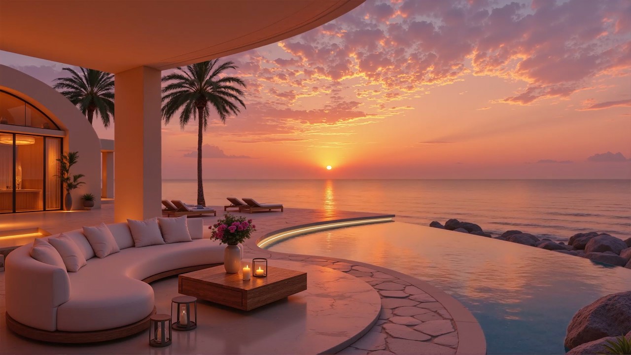 Smooth Seaside Jazz Music - Relaxing Jazz For Calm and Peace Morning - Morning Jazz Delight