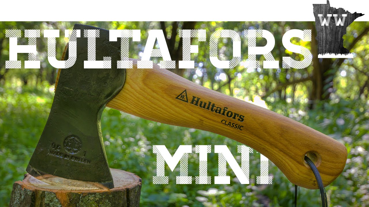 Hultafors Mini Trekking Axe Test and Review - YouTube