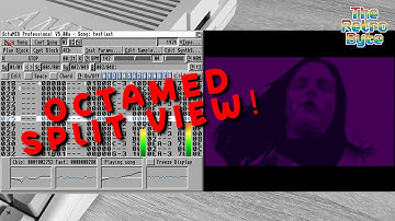 9 Fingers by Spaceballs - Amiga Demo (Split Octamed View) [60 FPS]