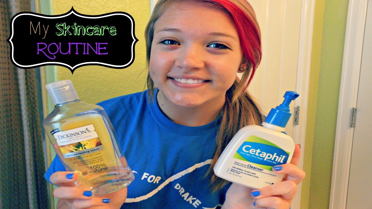 My skin care routine & how I cleared my skin. - YouTube