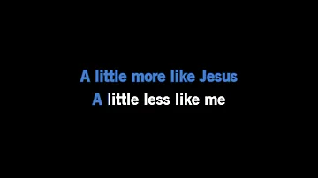 Zach Williams - Less Like Me [Karaoke Version]