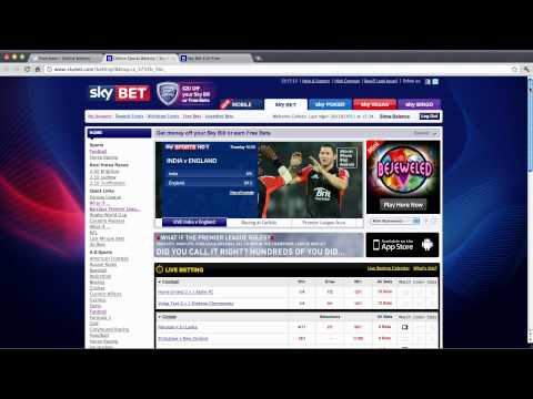 How to claim and place your free £10 Skybet
