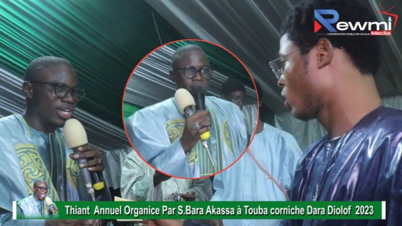 Thiant Annuel Organicé Par Seringe Mourtada Séne Khassida À Touba Ndamatou...