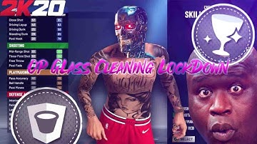 HOW TO MAKE THE MOST OP GLASS CLEANING LOCKDOWN BUILD IN THE GAME! NBA 2k20