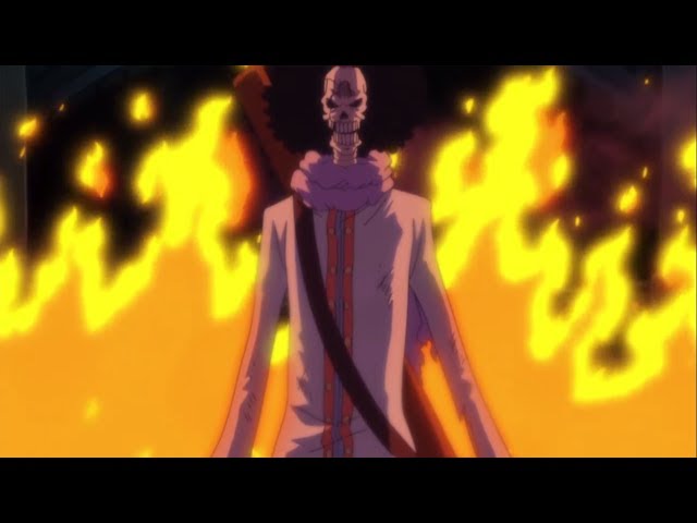 Brook's Coolest Moment in One Piece - One Piece HD class=