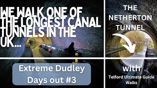Walking Through The Scary Netherton Tunnel, One Of The Longest Canal Tunnels In The Uk