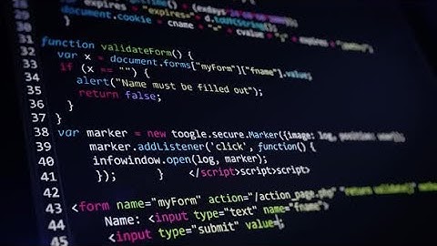 Computer Code Programming Screen | Motion Graphics - Videohive template