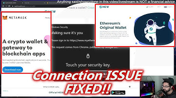 LEDGER NANO MyEtherWallet.com & MetaMask Connection Issue FIXED 2021