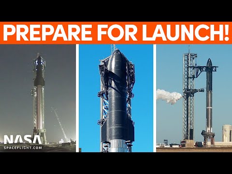 Starship Loaded with Propellant in Pre-Launch Tests | SpaceX Boca Chica