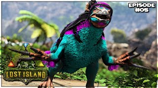 Was Not Expecting To Tame This Guy! Power Mount, Early Game! [ARK: Lost Island DLC] [EP-05]