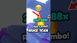 240,000x ROLL COMBO IS A HUGE SCAM 😭🍀 Pet Sim 99