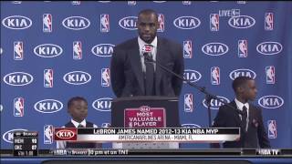 May 05, 2013 - NBATV - 2013 LeBron James NBA MVP Award Presentation(3of4)(Media Questions)