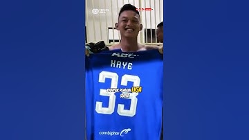 JERSEY THOM HAYE DIBURU PEMAIN LAWAN😲 #persib  #thomhaye