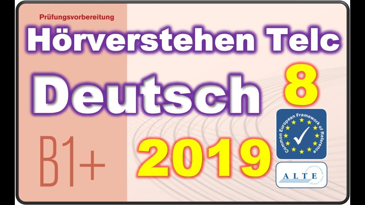 Modelltest (8) B1 Plus Beruf Hörverstehen Deutsch