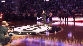 Live National Anthem Performance