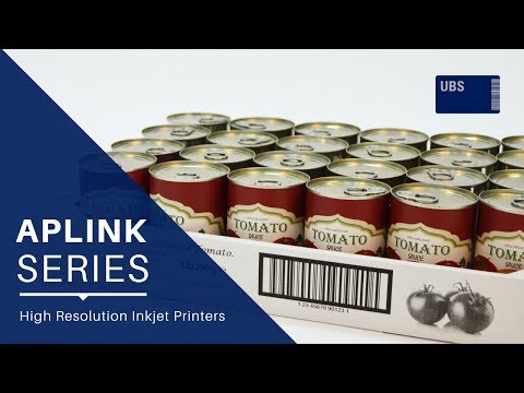 APLINK Series | Direct coding and printing on secondary packaging | UBS