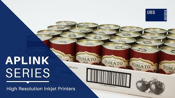 APLINK Series | Direct coding and printing on secondary packaging | UBS
