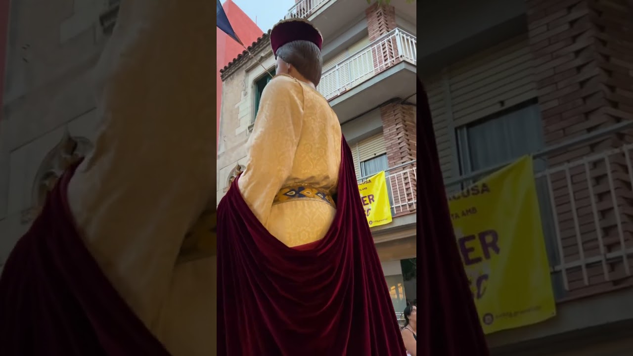 Gegants Grossos de Granollers ballant - Va de Rams 28/08/2024