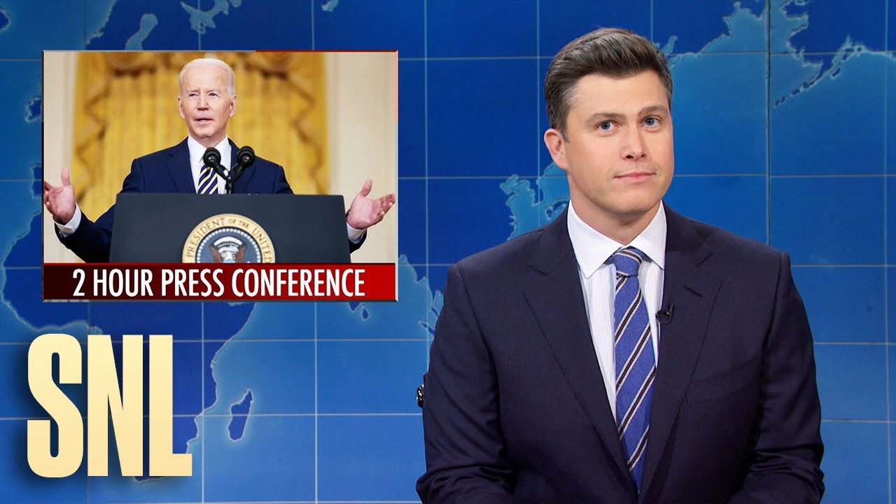 'SNL': Weekend Update Takes Swipes At Joe Biden, Kyrsten ...