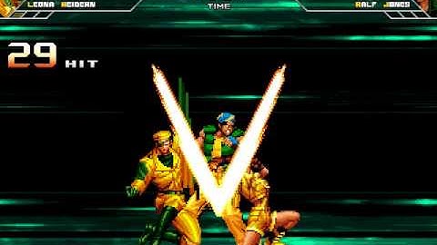 KOF XI UM 1.0 - Leona Combo 100%