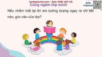 Giáo án powerpoint chủ đề Lớp học của em (tuần 9) | GA điện tử HDTN 3 kết nối tri thức