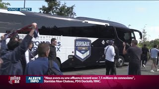 Football: Bordeaux maintenu en Ligue 1 grâce à Gérard Lopez