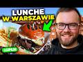 Lunche w warszawie 2024 smaczne i tanie jedzenie jak w 2020 warszawa  gastro vlog 655