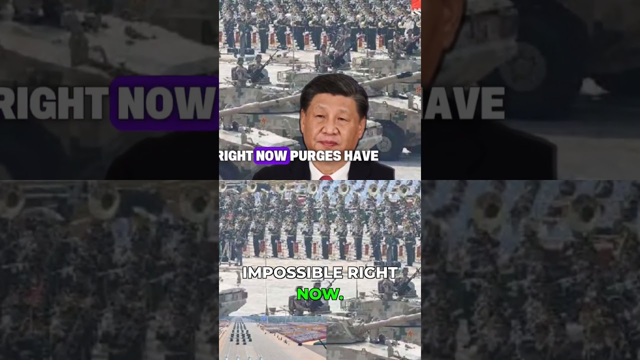 China's Military Purge Just Changed Everything About Taiwan #geopolitics #shorts