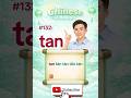 Chinese Pronunciation #132 | tan tān tán tǎn tàn | Learn Mandarin Fast