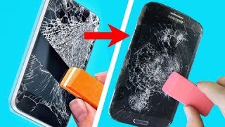 trying 42 HOLY GRAIL PHONE HACKS THAT WILL SAVE YOU A FORTUNE by 5Minute Crafts