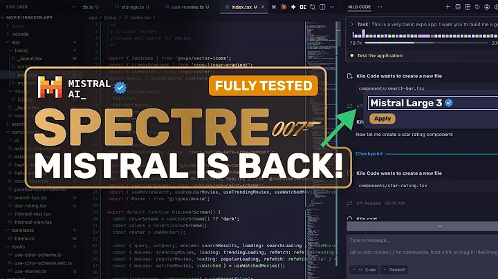 Spectre (Mistral Large 3) : This UNLIMITED FREE AI Model on KiloCode is ACTUALLY INSANE!