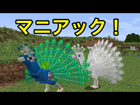 マインクラフトpc 超マニアックな動物mod Youtube