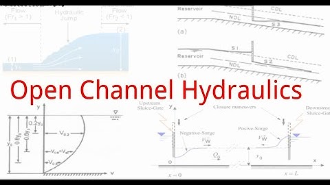 Section 1: Revision [Basic principles] - Open Channel Hydraulics