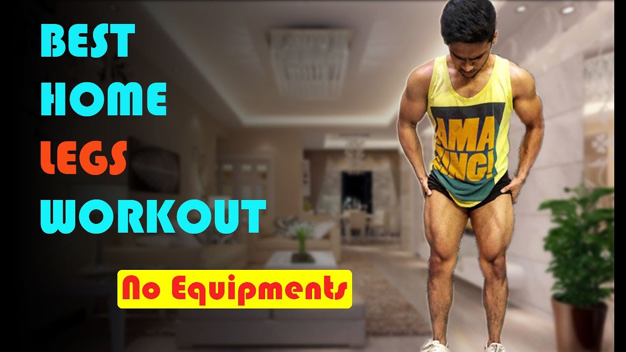 Most effective way to TRAIN your LEGS at HOME | No equipment - YouTube