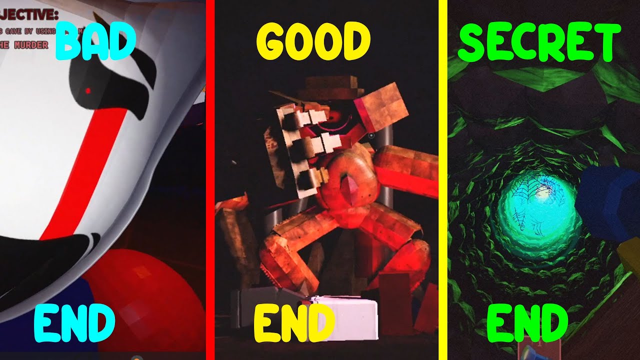 How To Get All 6 Endings in CURTAINS UP | ROBLOX