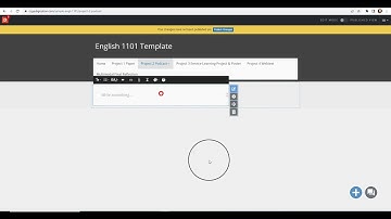 Setting up Project 2 Podcast Page in Digication