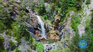 𝟰𝗛 𝗱𝗿𝗼𝗻𝗲𝘀 | Cascada El Salto. Sallent de Gállego (Huesca)
