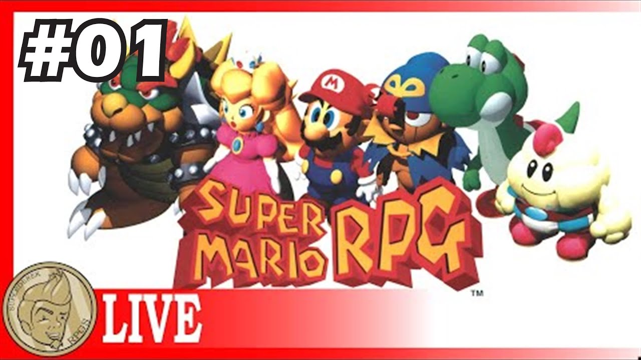 SuperDerek Streams Super Mario RPG! #01