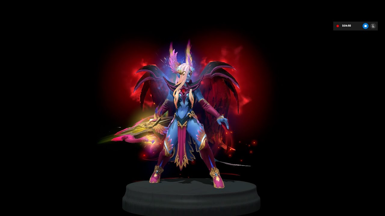 Dota 2 Vengeful Spirit Mix Set Vision of the Seraph Scion + rimson